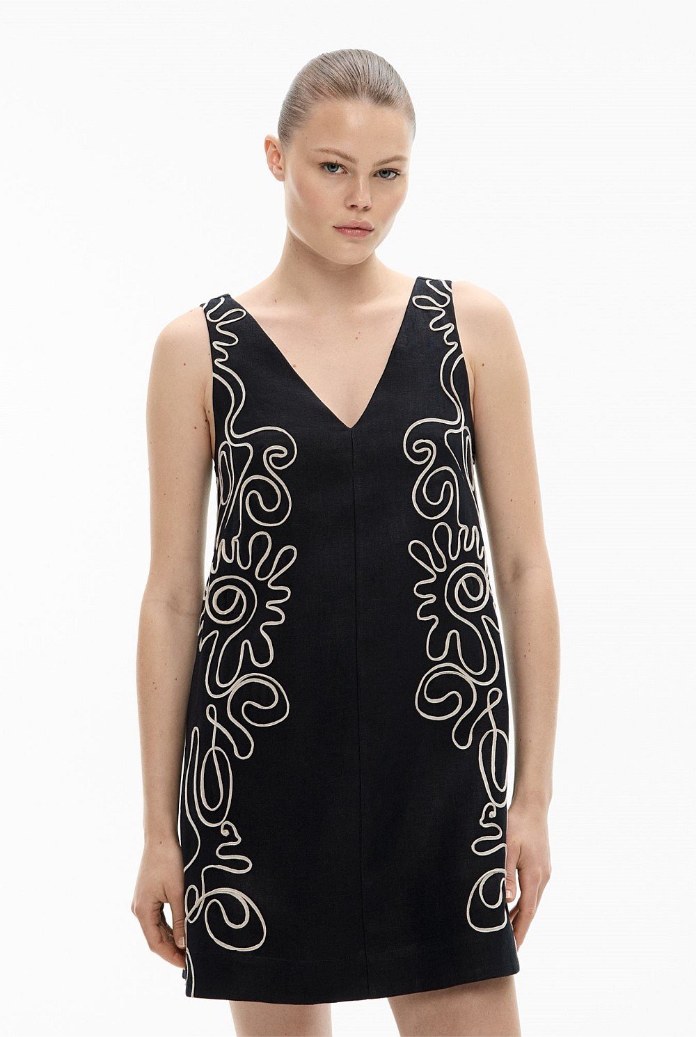 Corded Shift Dress