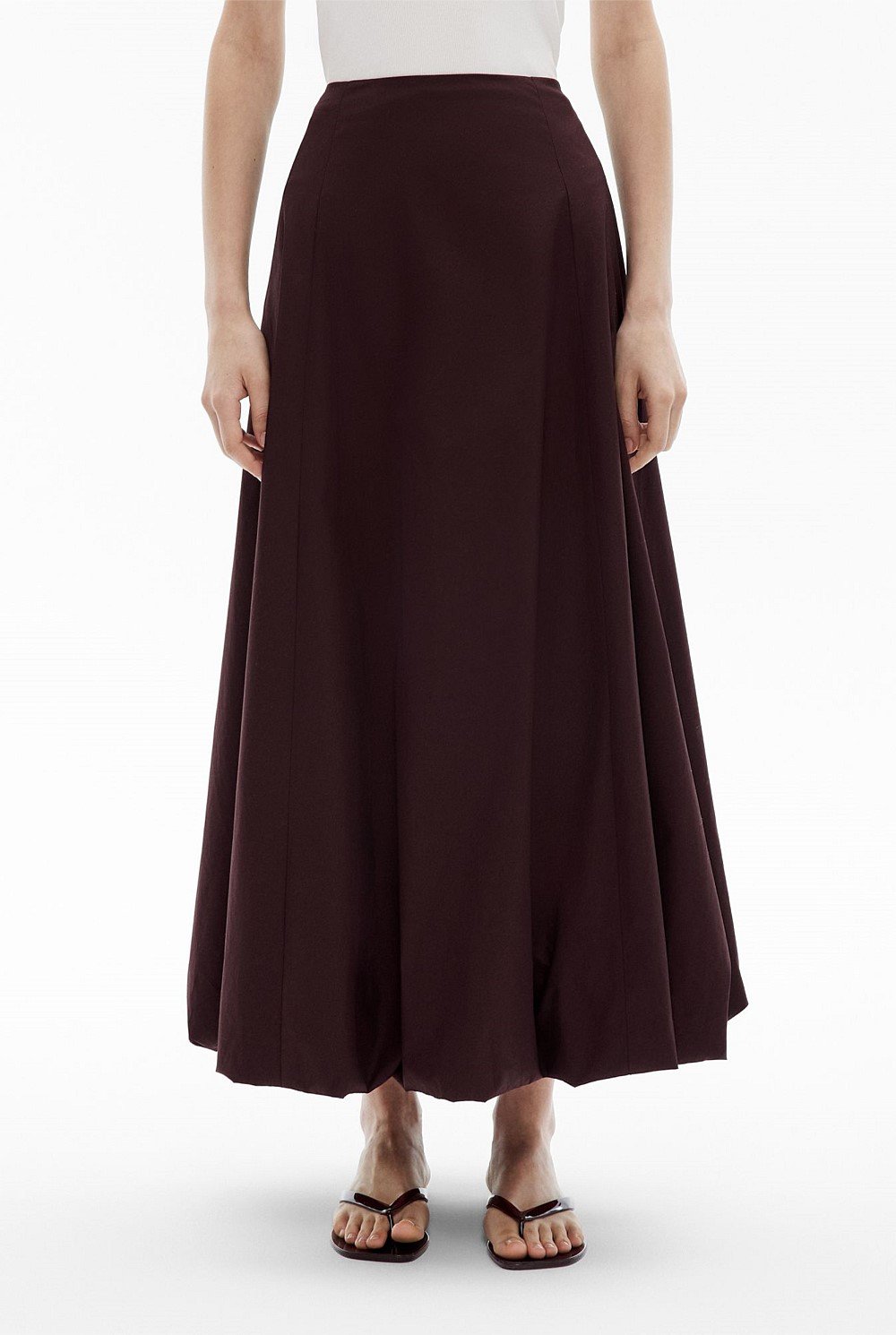 Bubble Midi Skirt