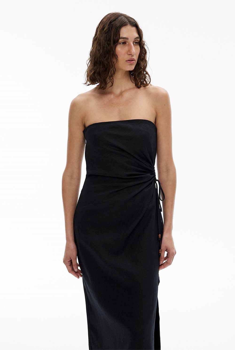 Side Gather Dress