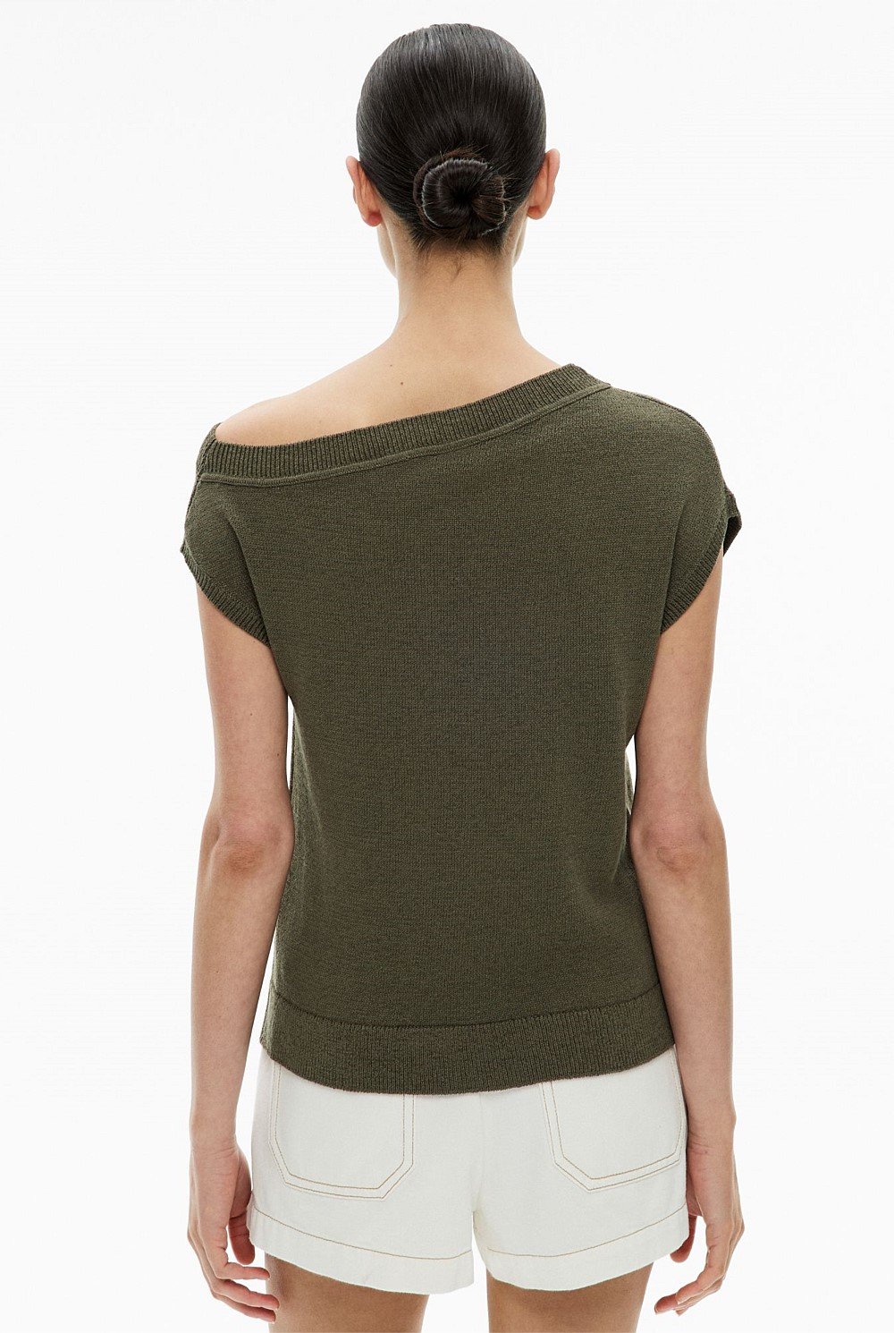 Off Shoulder Knit Top