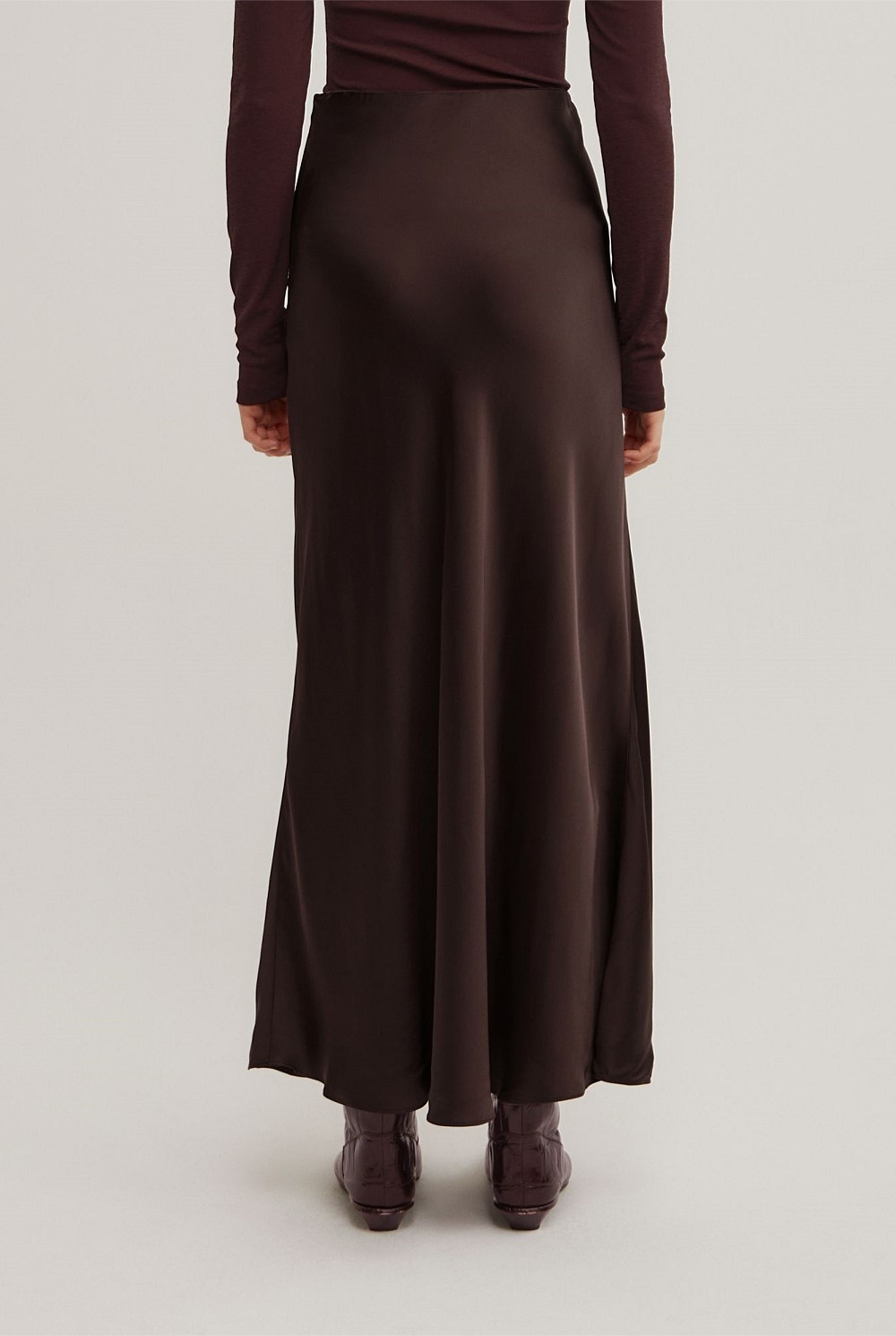 Bias Slip Skirt