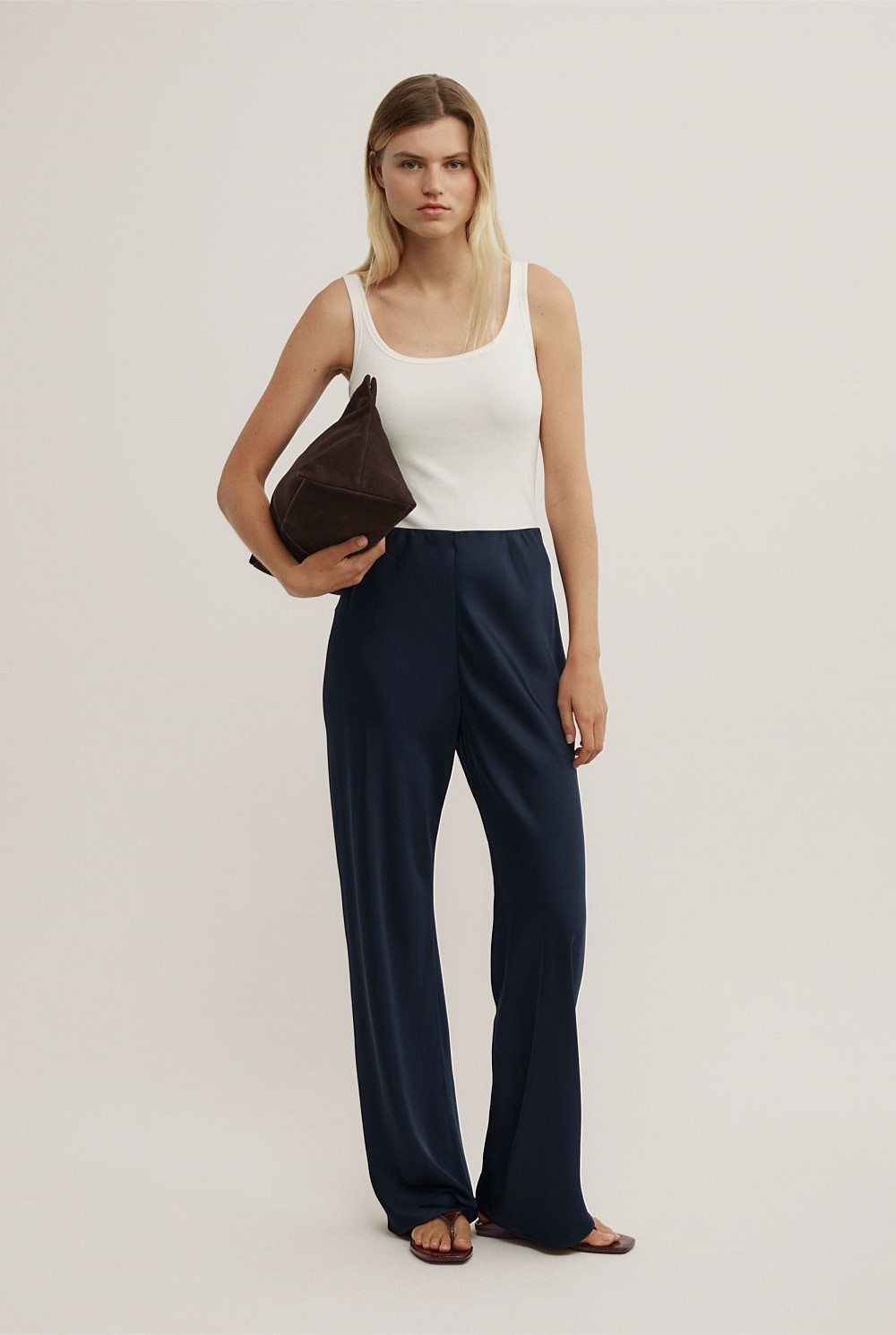 Bias Cut Pants
