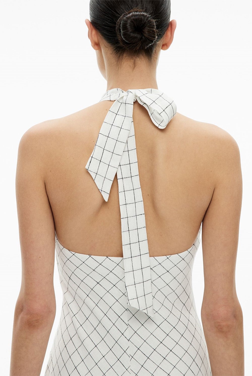 Halter Drape Dress