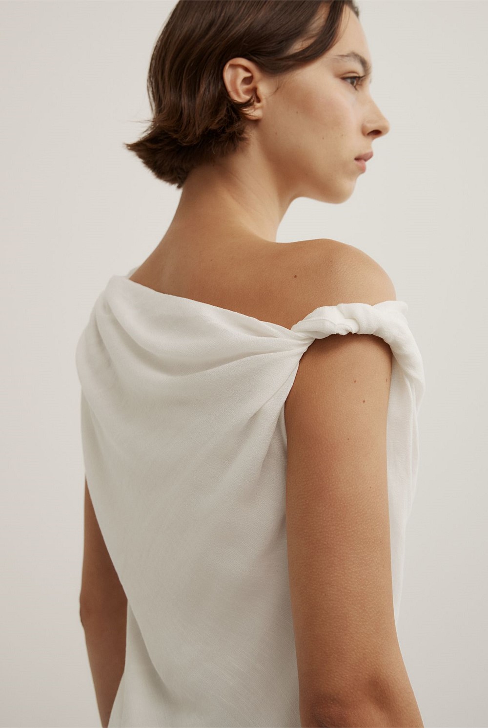 Sheer Drape Top