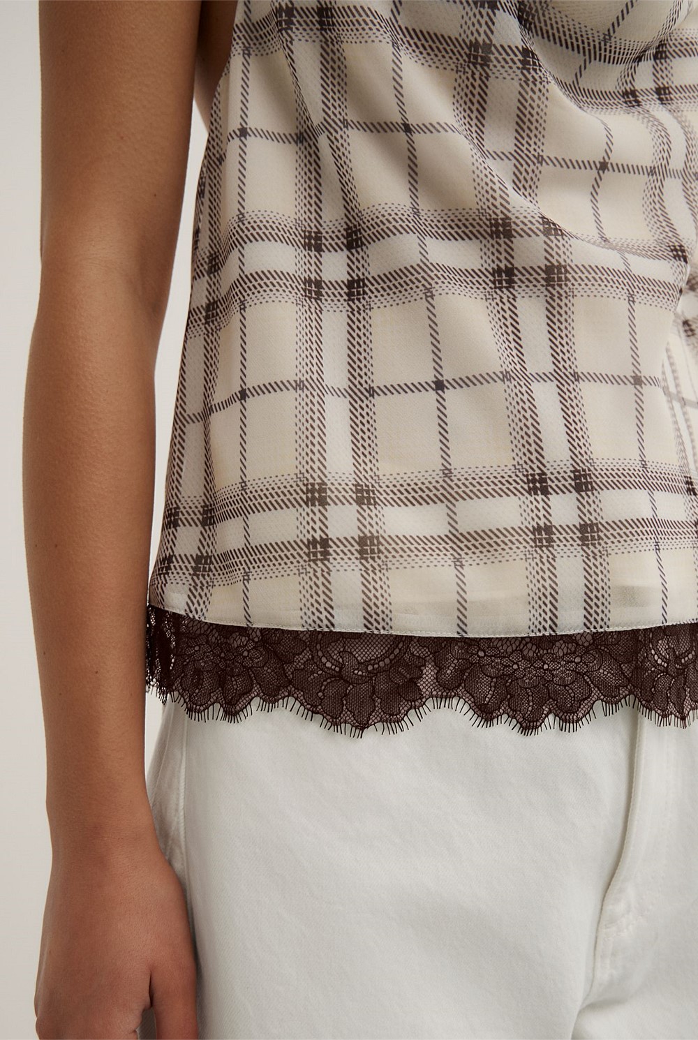 Check Cowl Top
