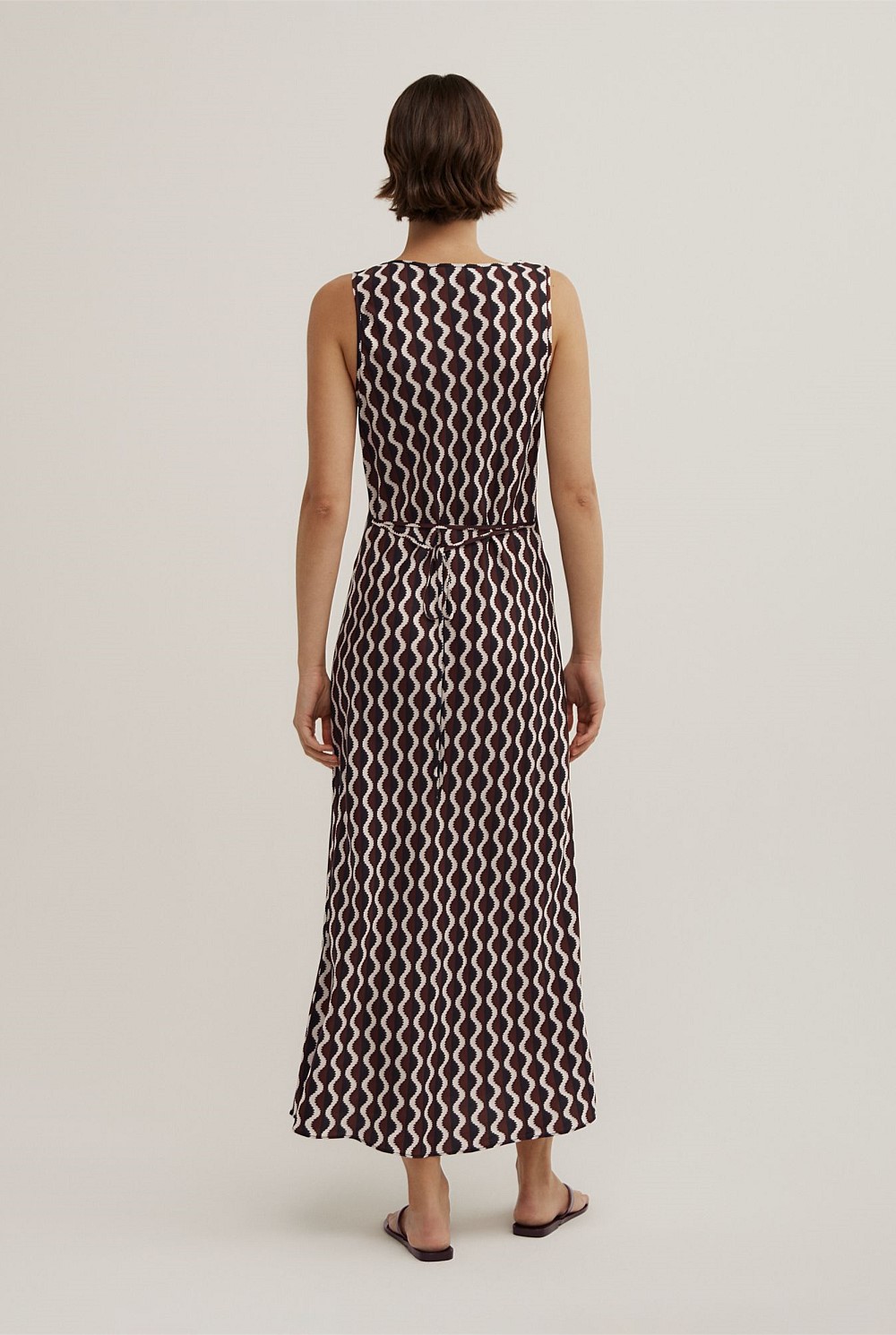 Scoop Cupro Dress