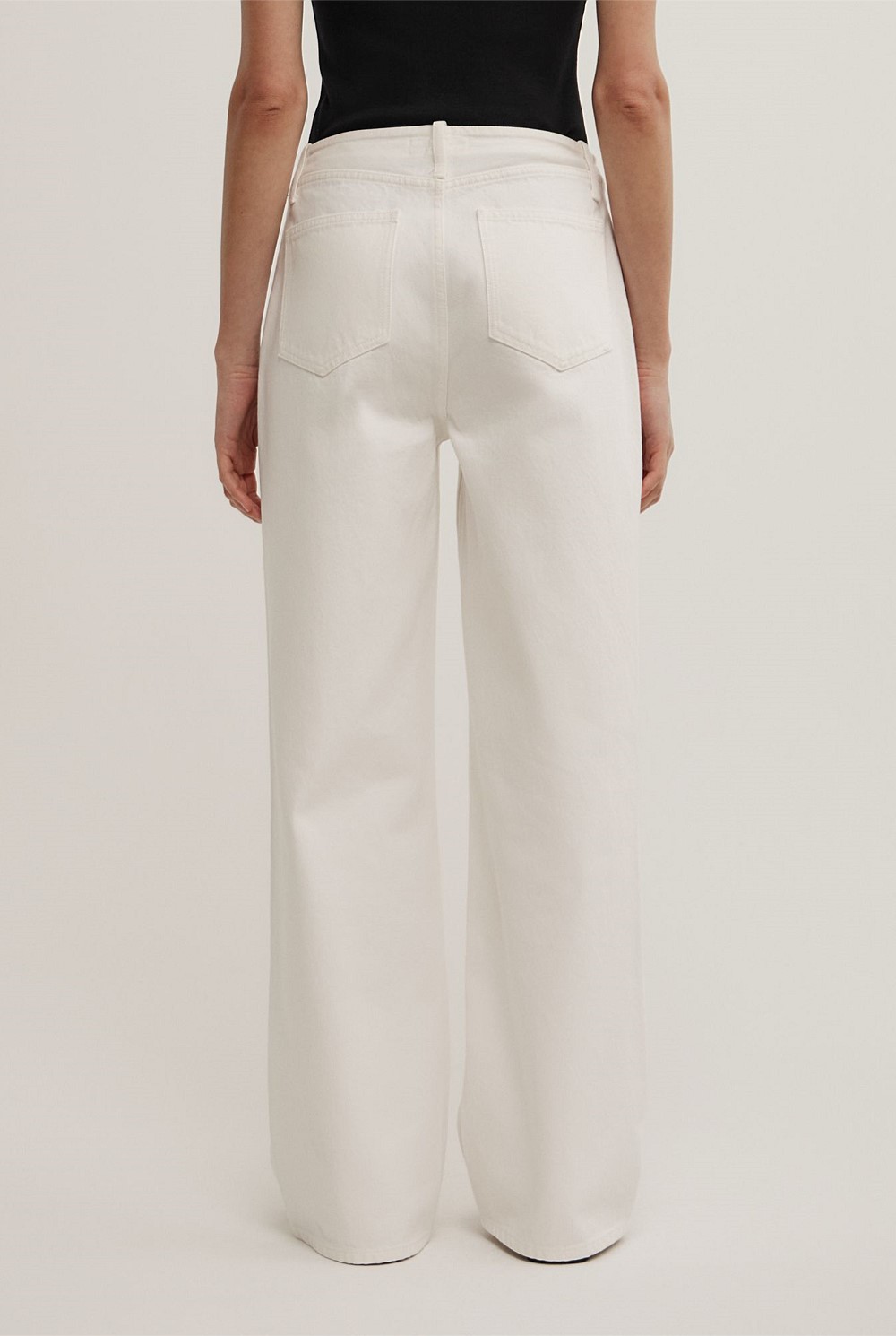 Clean Waist Denim Jeans