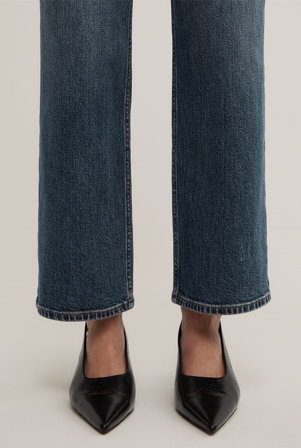 Straight Crop Jeans