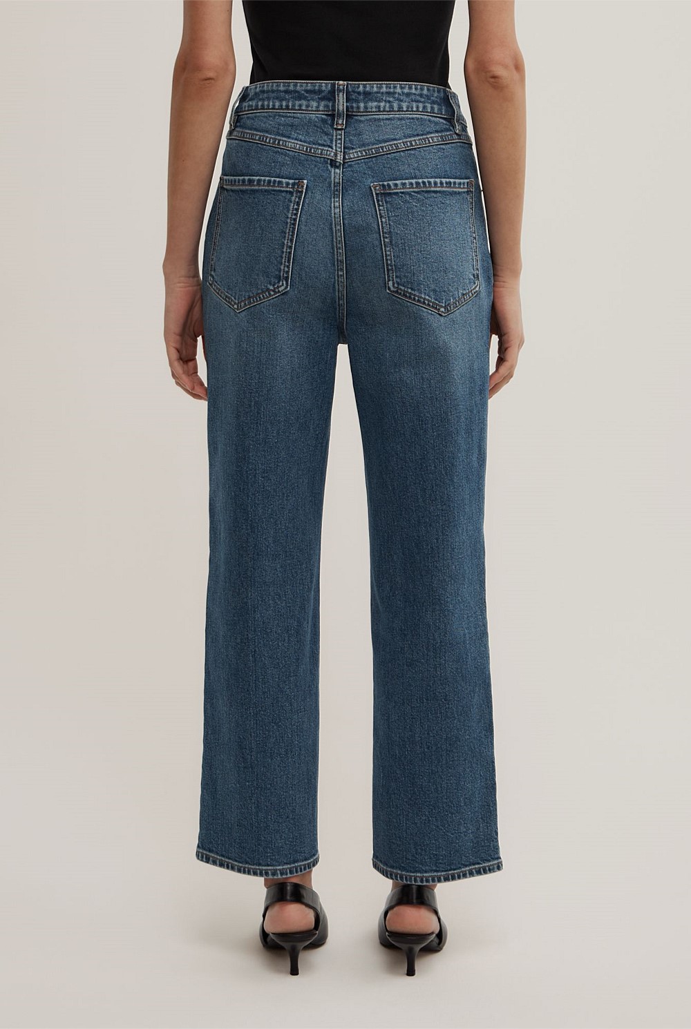Straight Crop Jeans