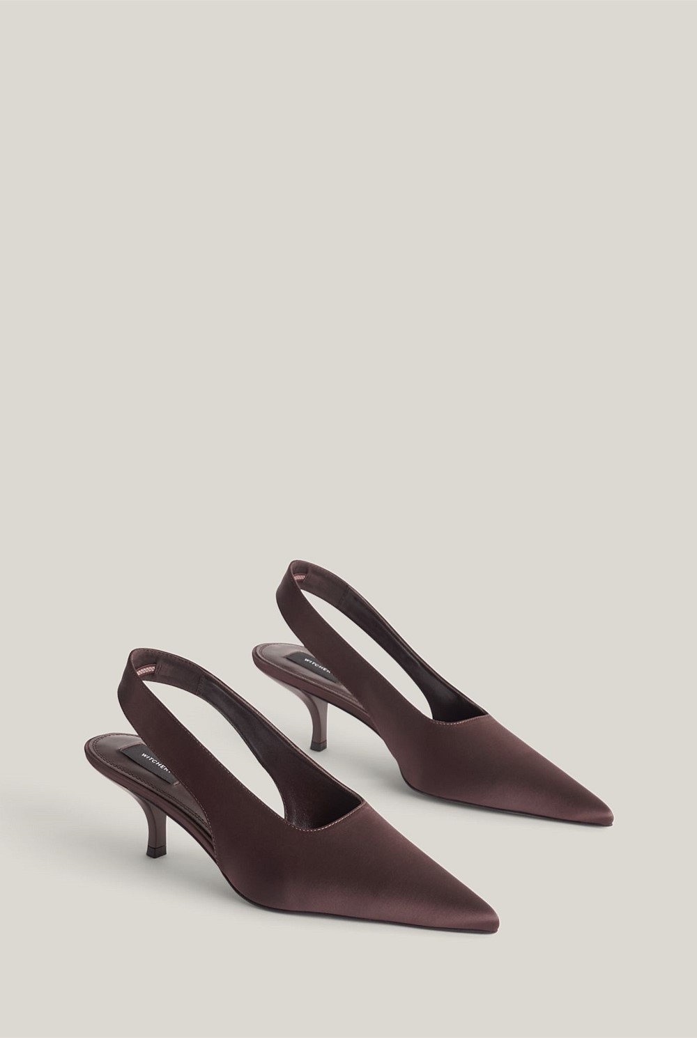 Fleur Satin Heels