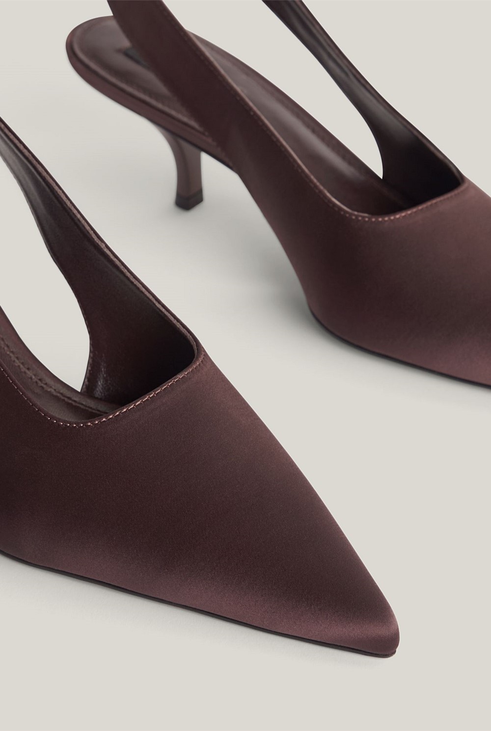 Fleur Satin Heels
