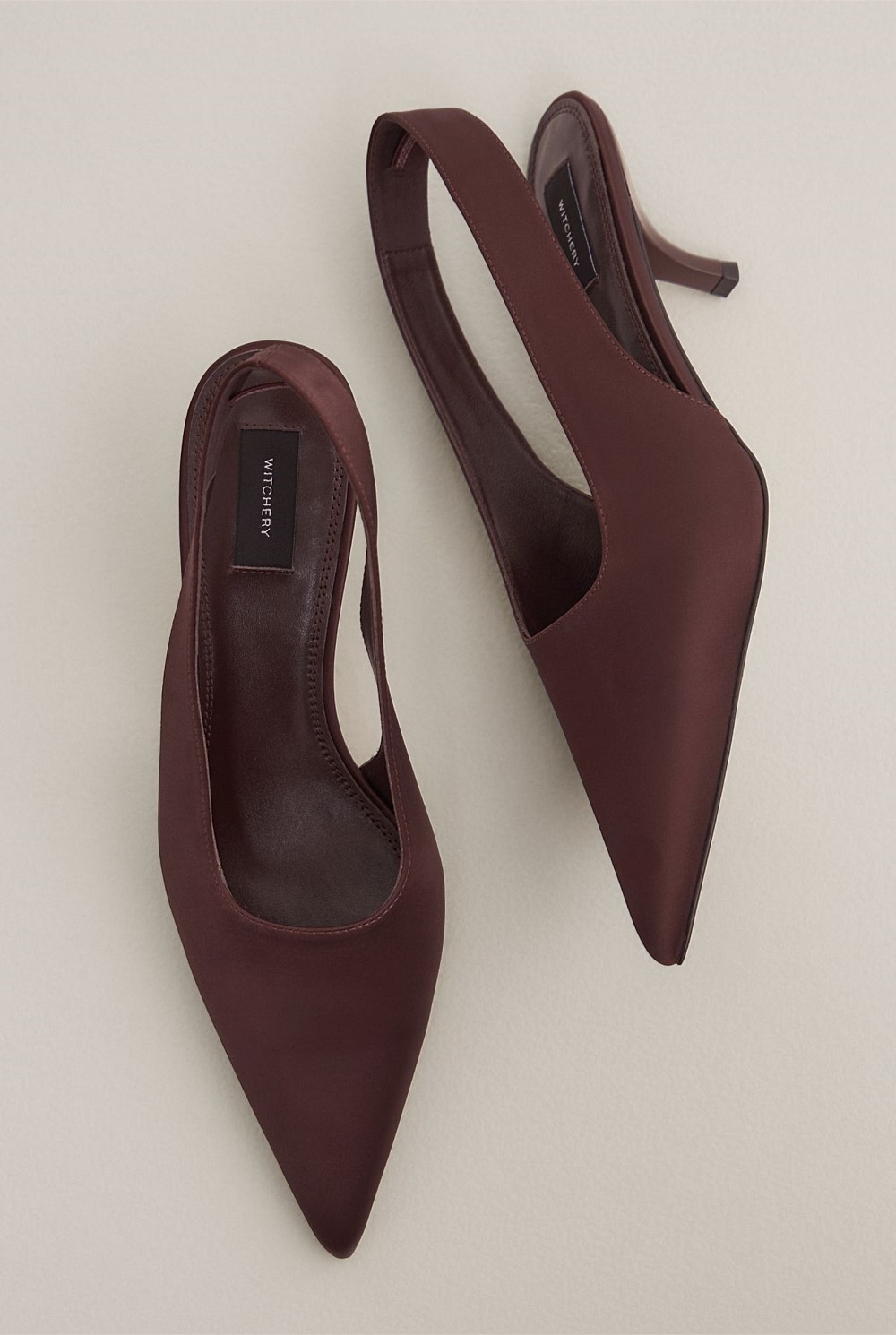 Fleur Satin Heels