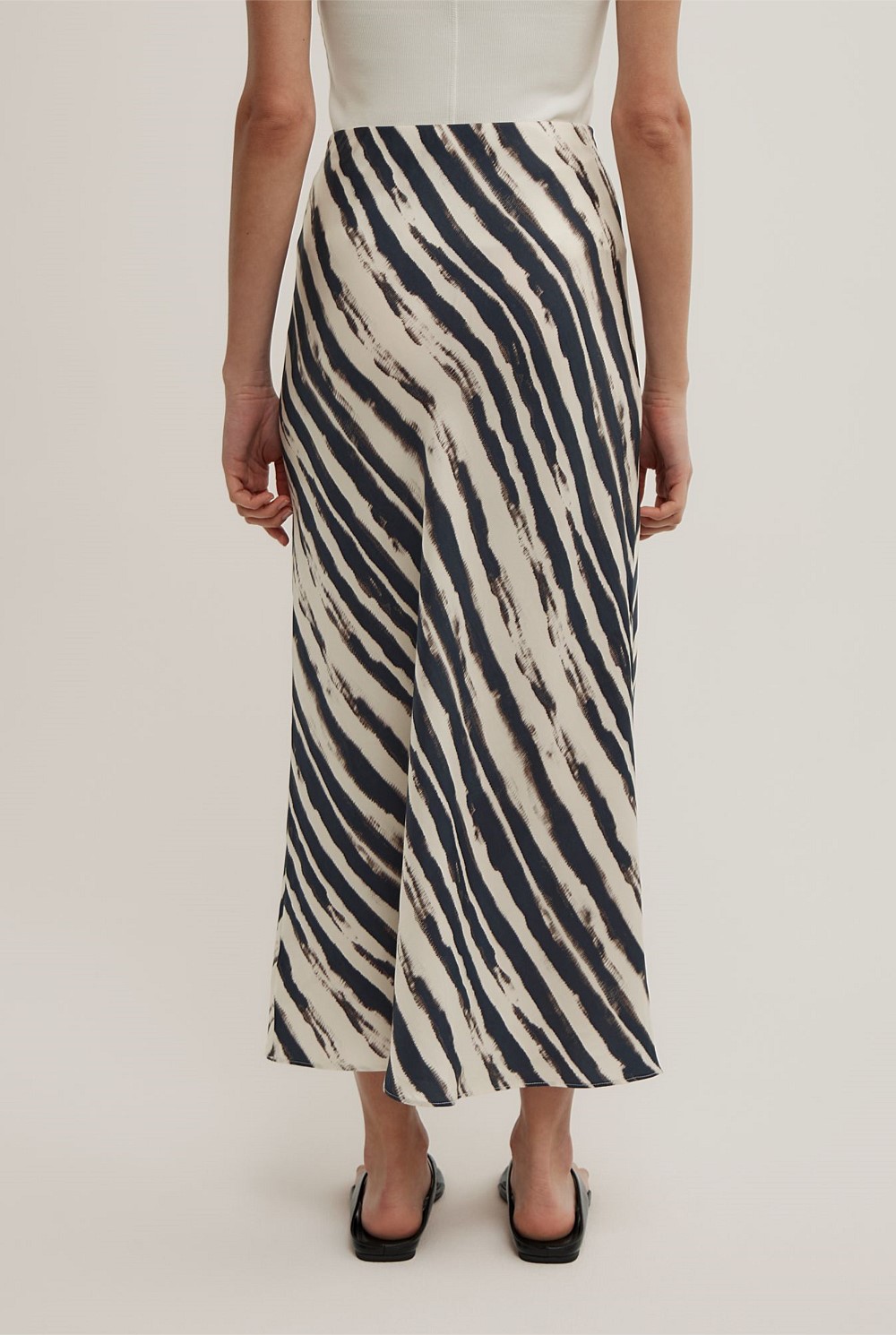 Bias Cupro Skirt