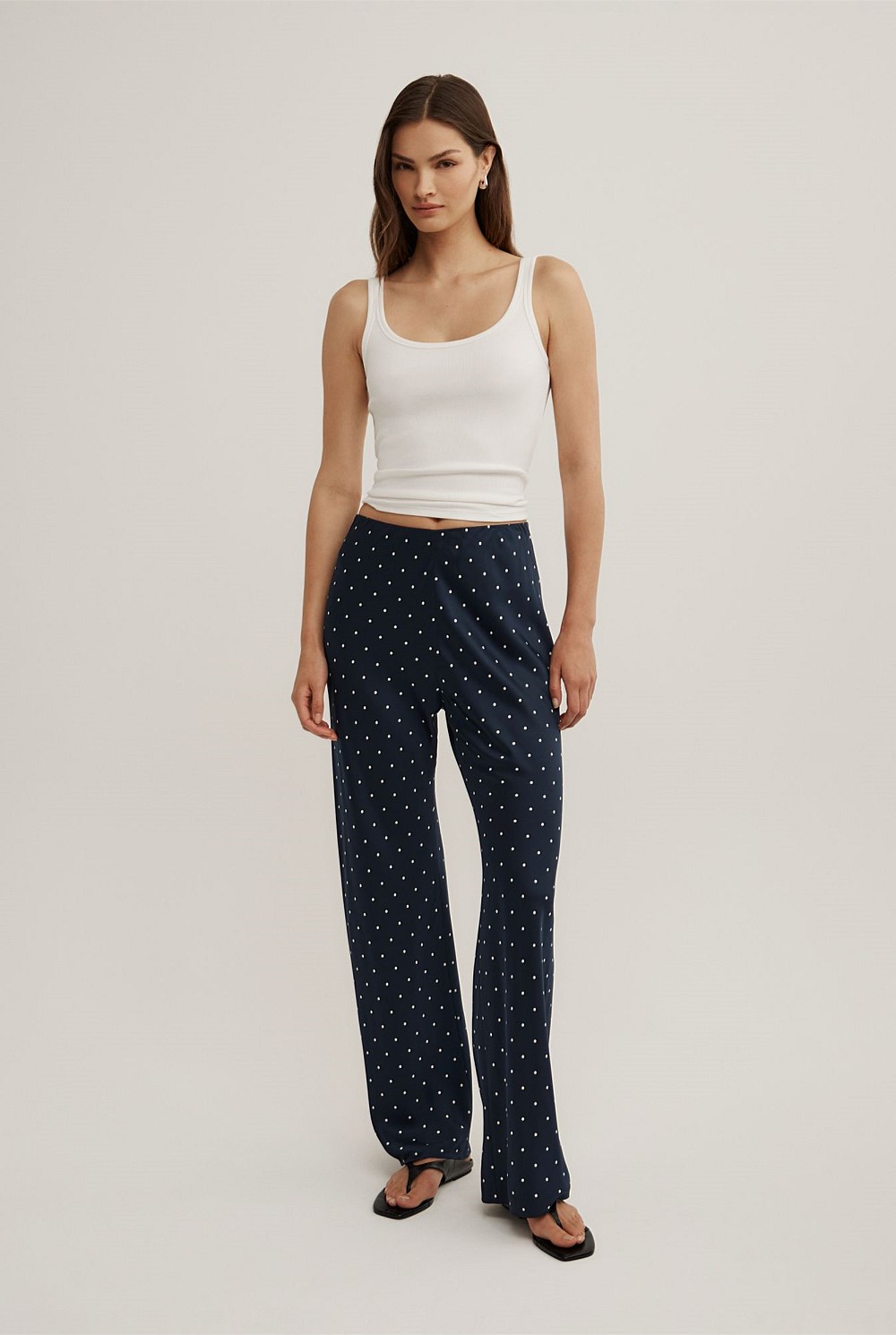 Bias Cut Pants