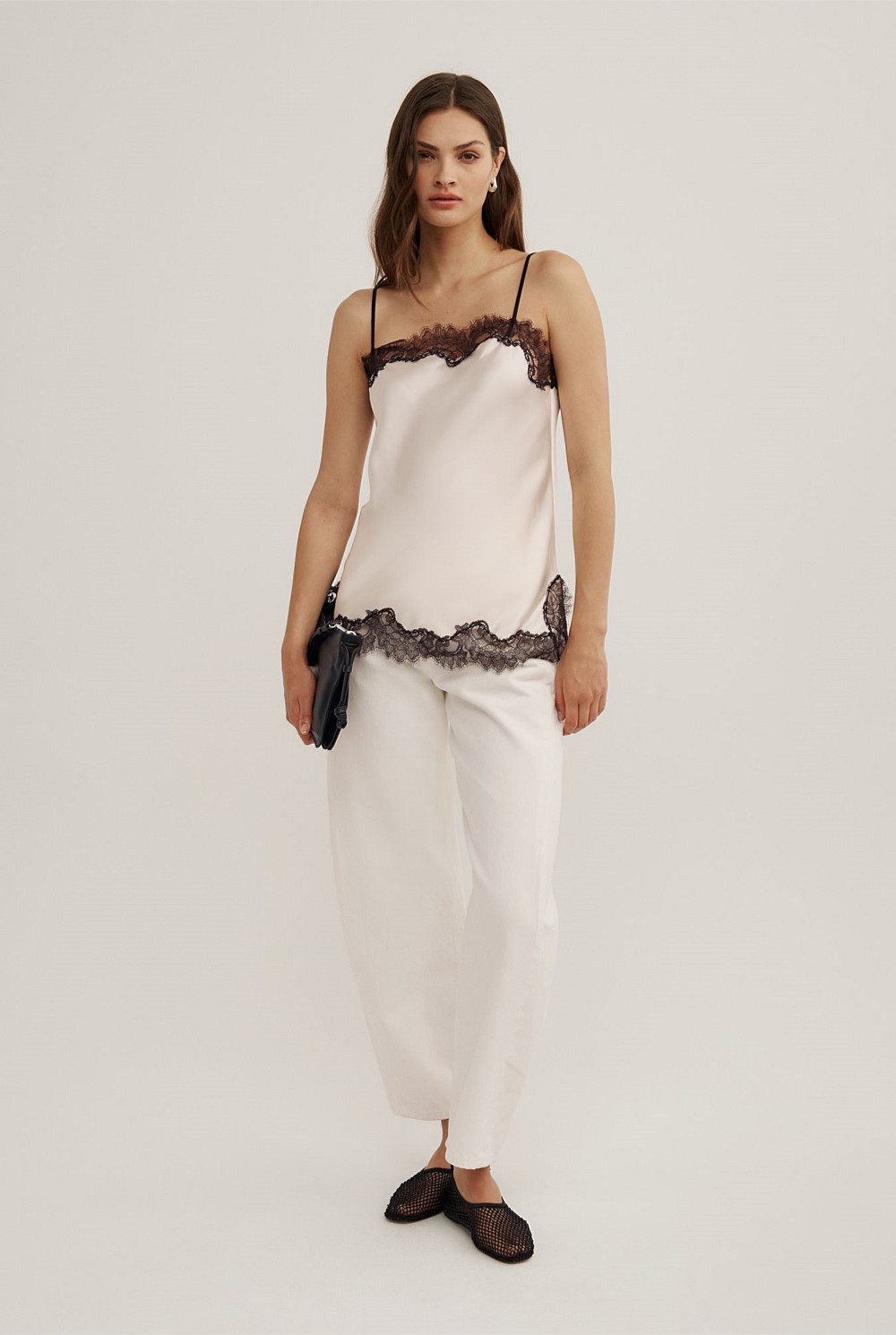 Lace Border Camisole