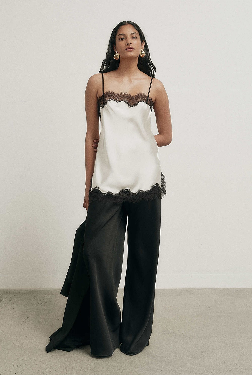Lace Border Camisole