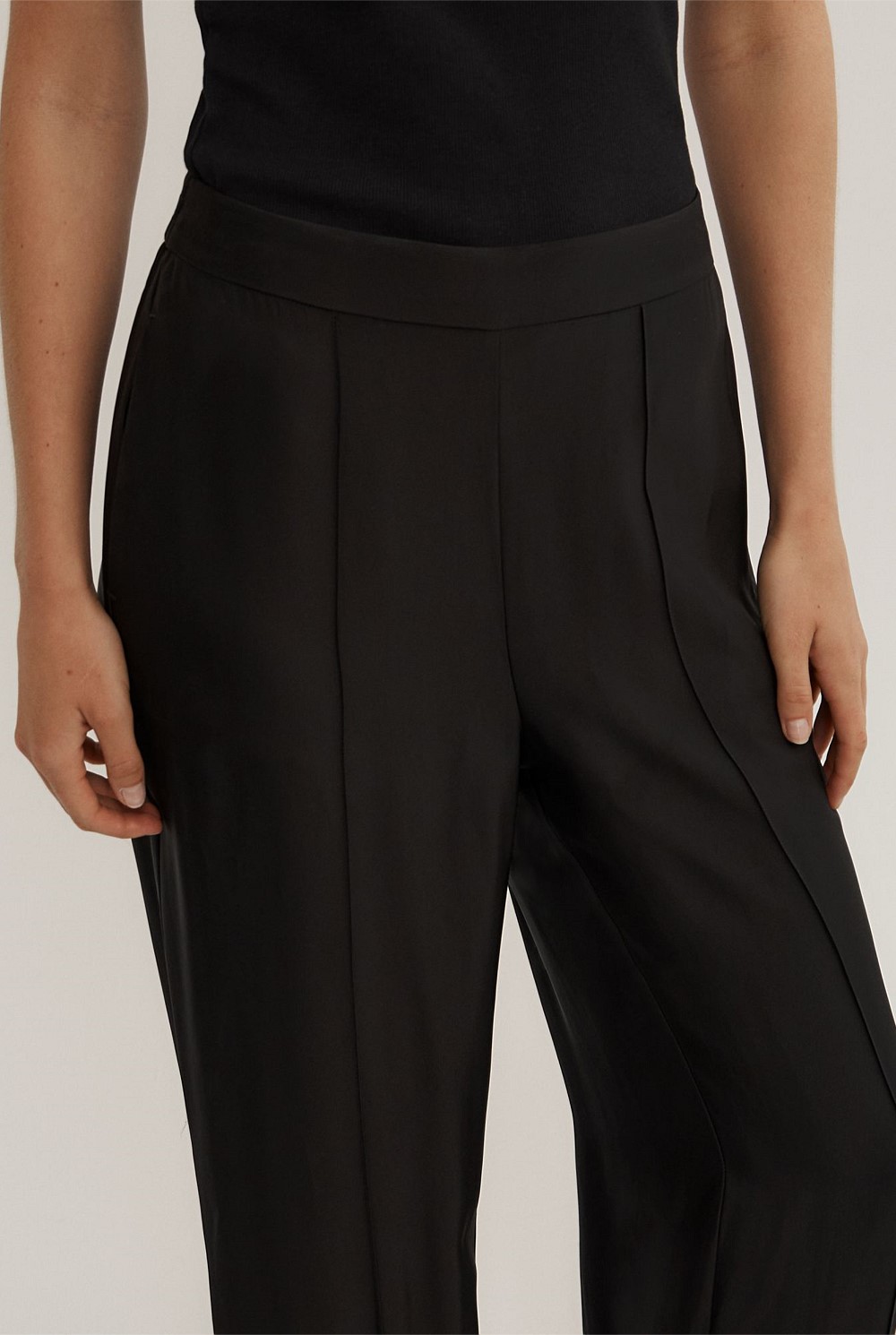 Flat Front Pants