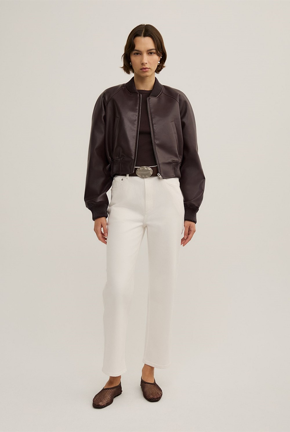 Straight Crop Jeans