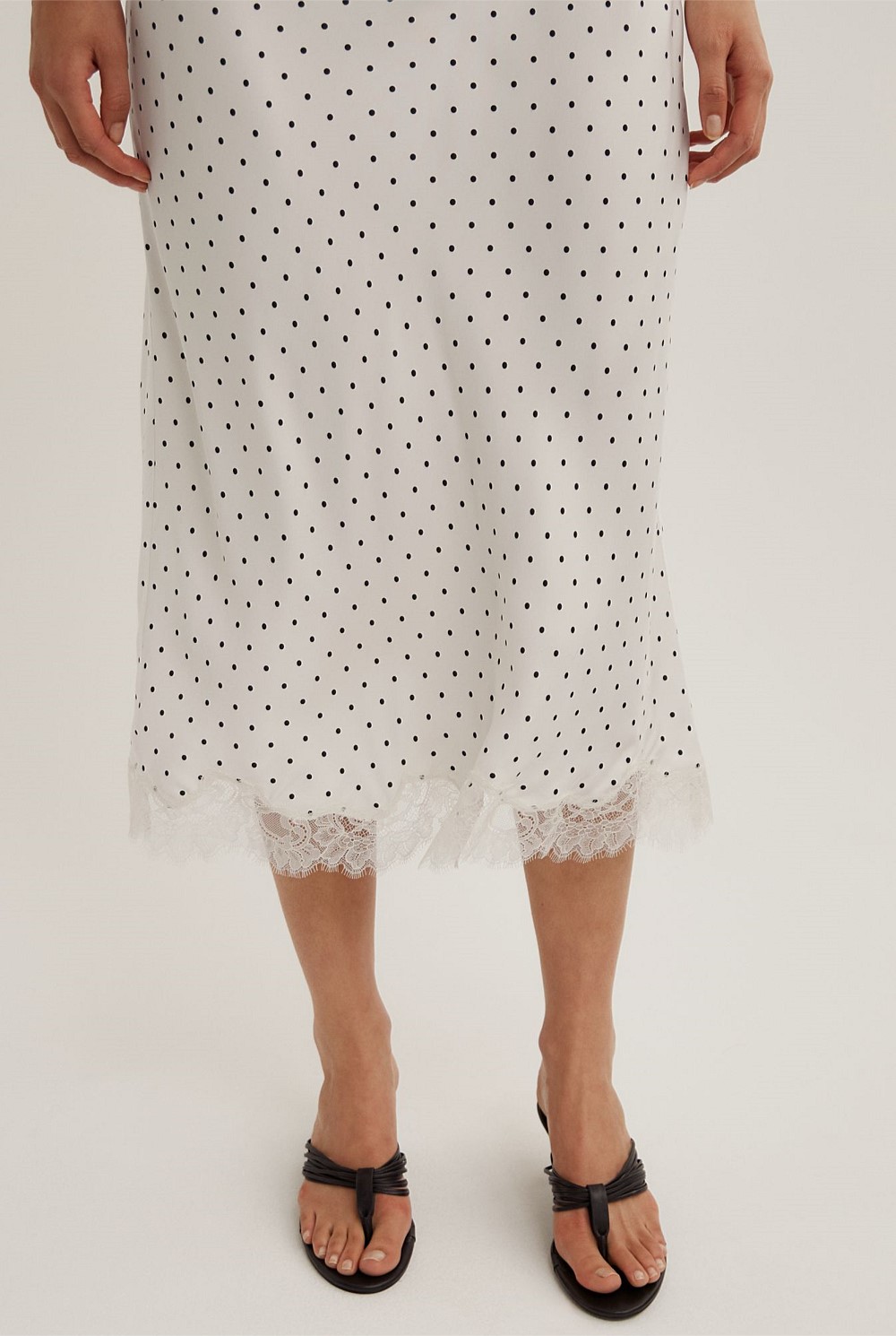 Lace Midi Skirt