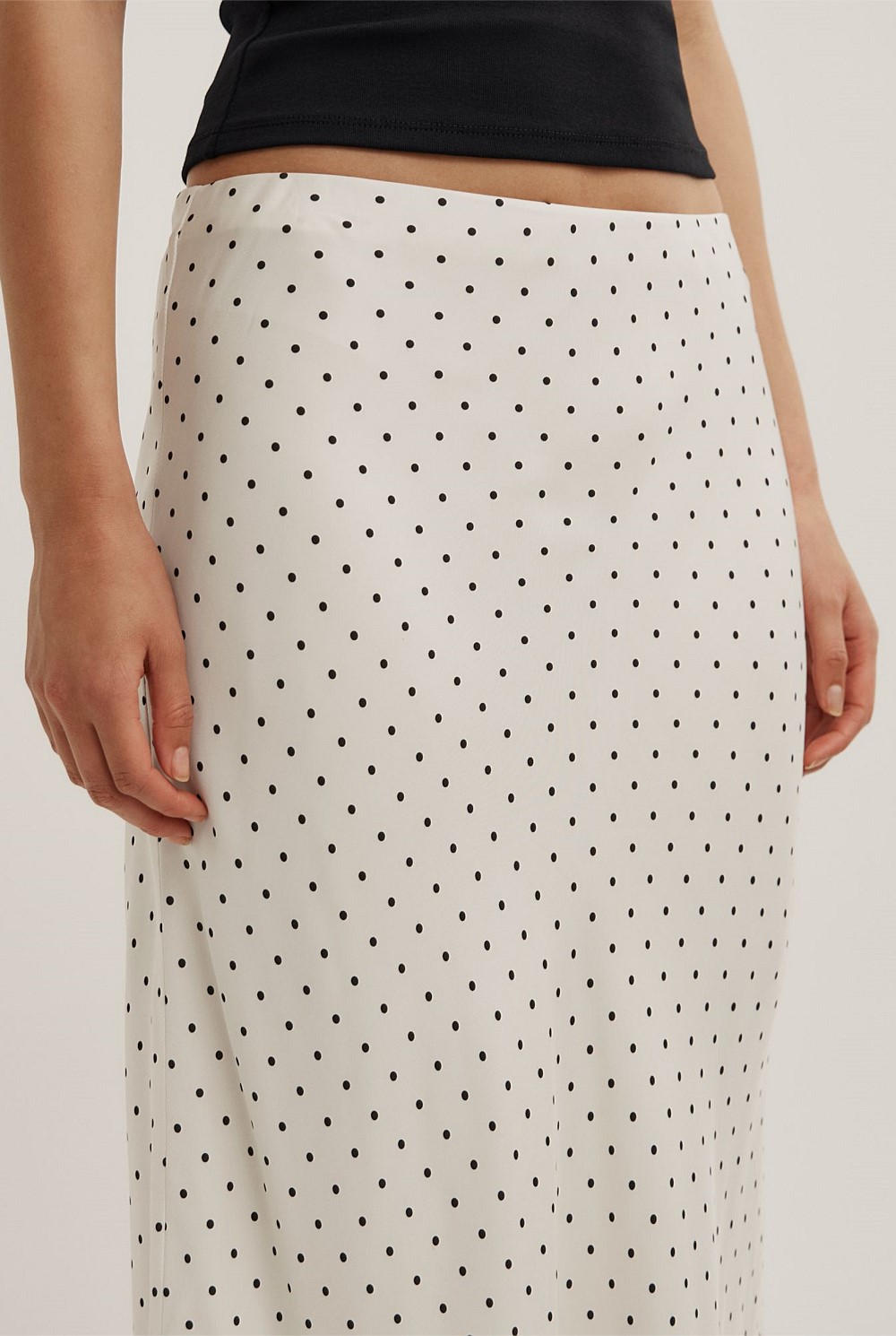 Lace Midi Skirt