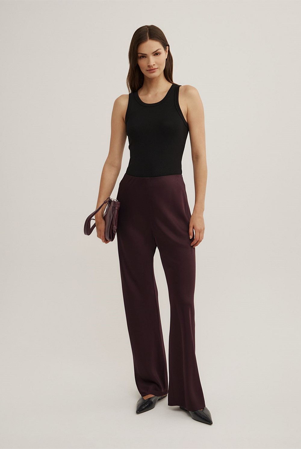 Bias Cut Pants