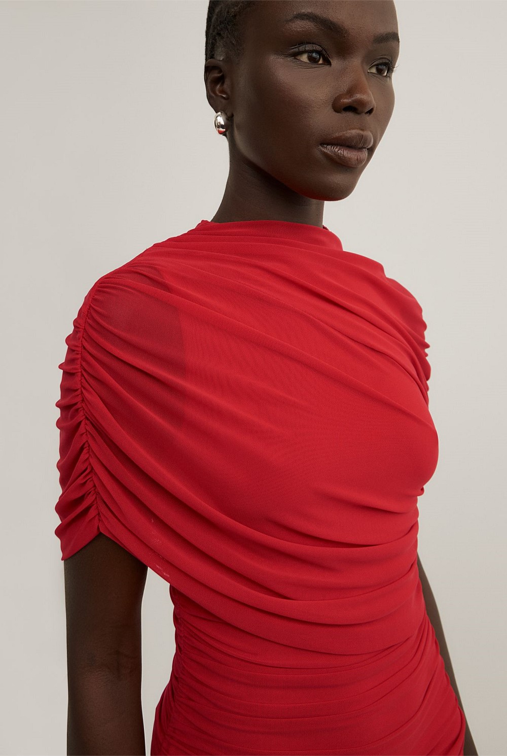 Mesh Cape Top