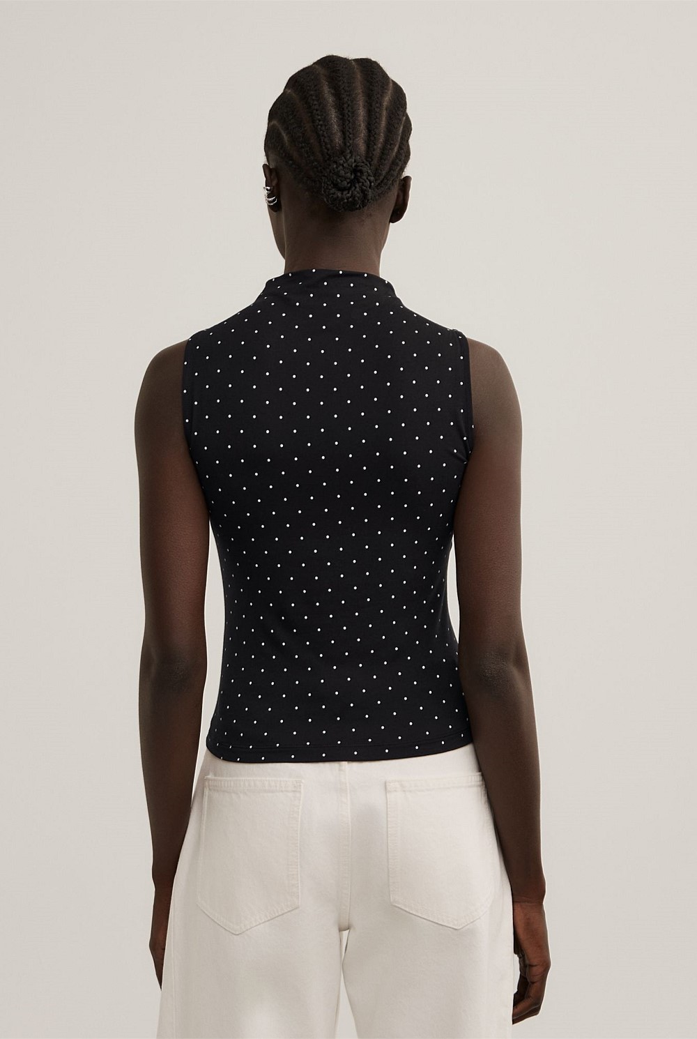 Gathered Jersey Top