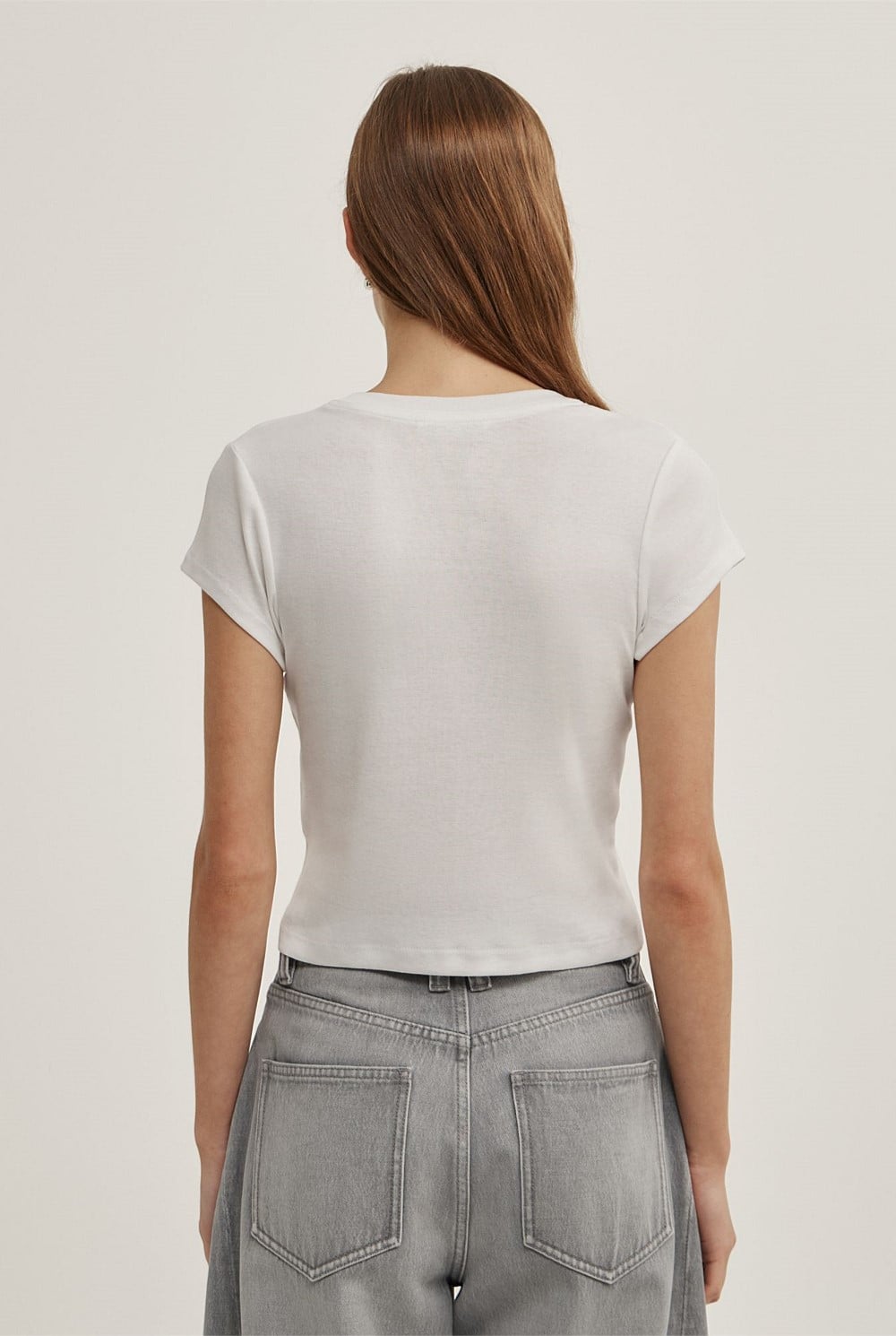 Short Sleeve Fitted T-Shirt