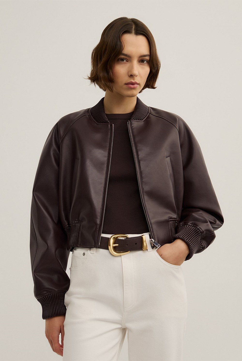 Hailee Organic Suede Belt