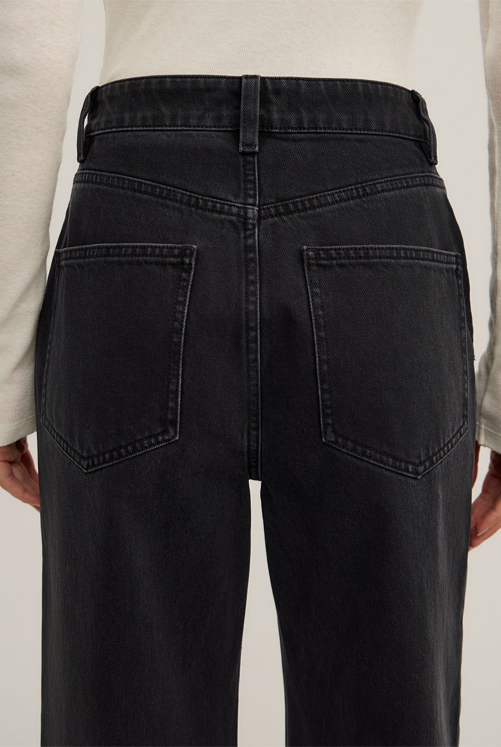 Wide Leg Crop Jeans