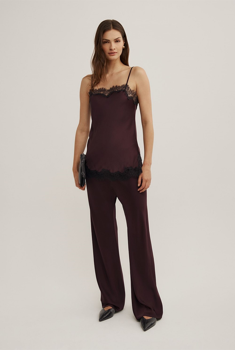 Lace Border Camisole