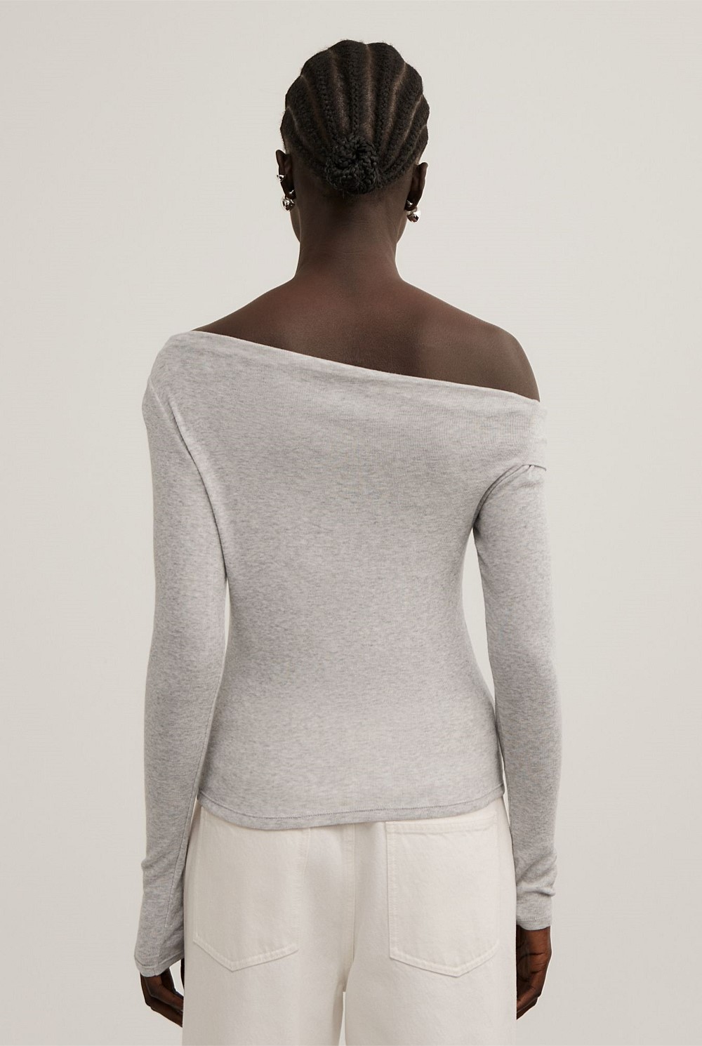 Asymmetric Long Sleeve Top