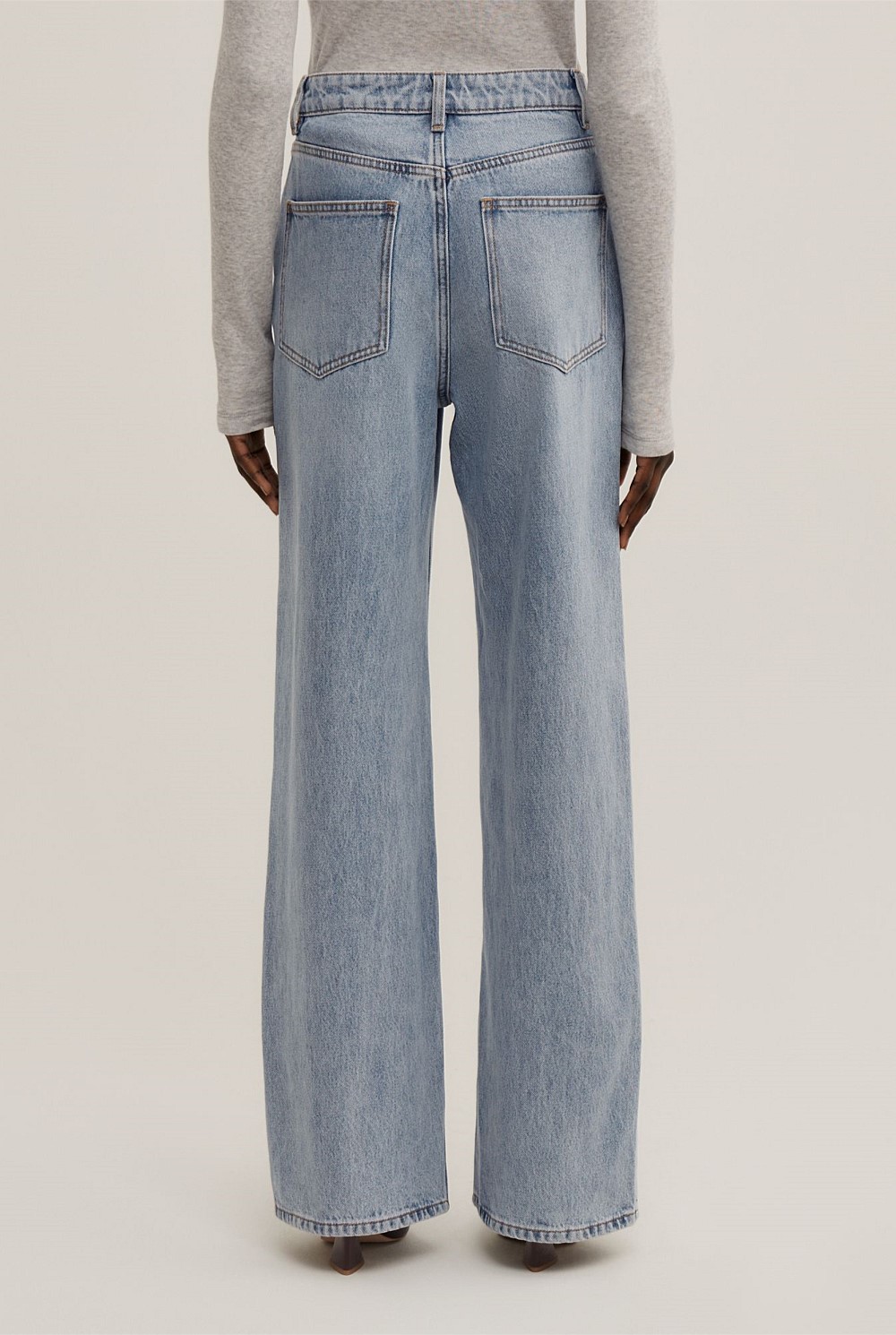 Full Length Straight Jeans
