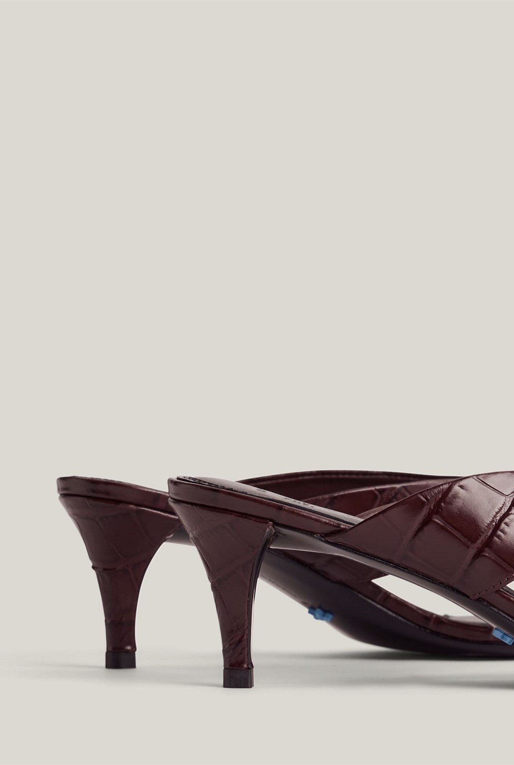 Toe Post Mule Heels