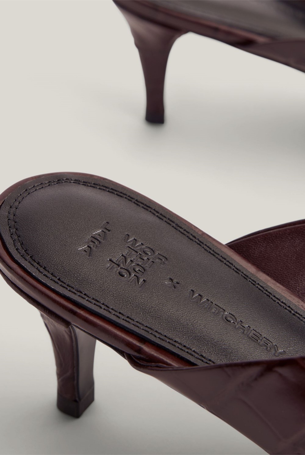 Toe Post Mule Heels