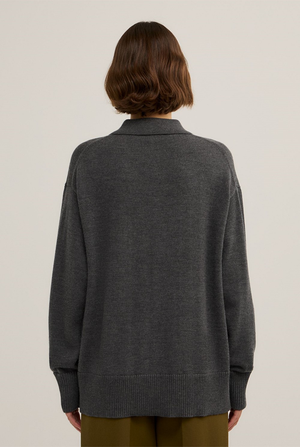 Zip Polo Knit