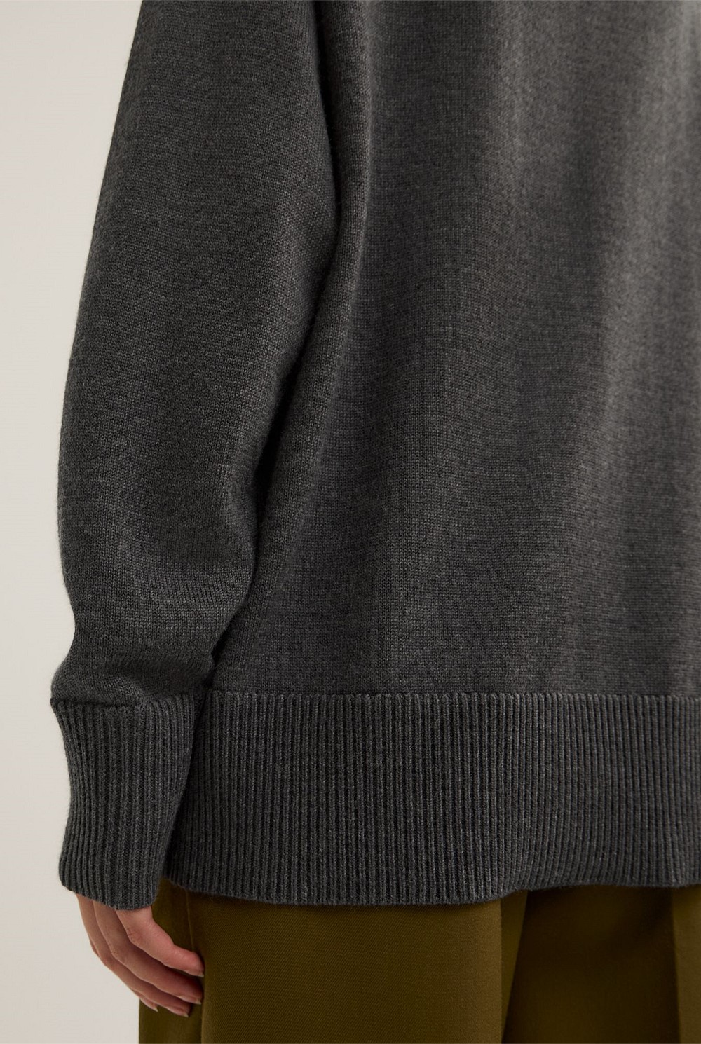 Zip Polo Knit