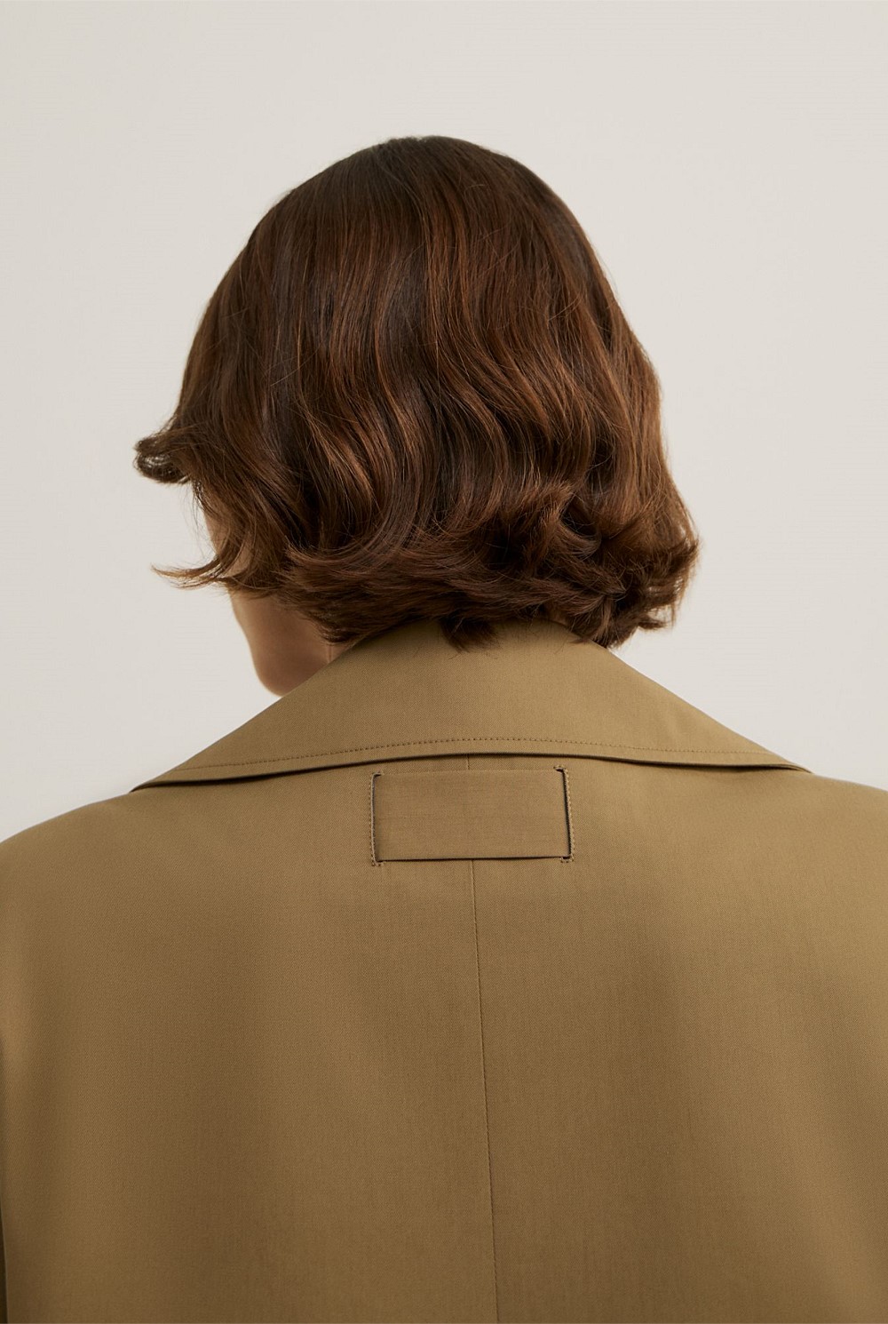Single Breasted Trench Coat