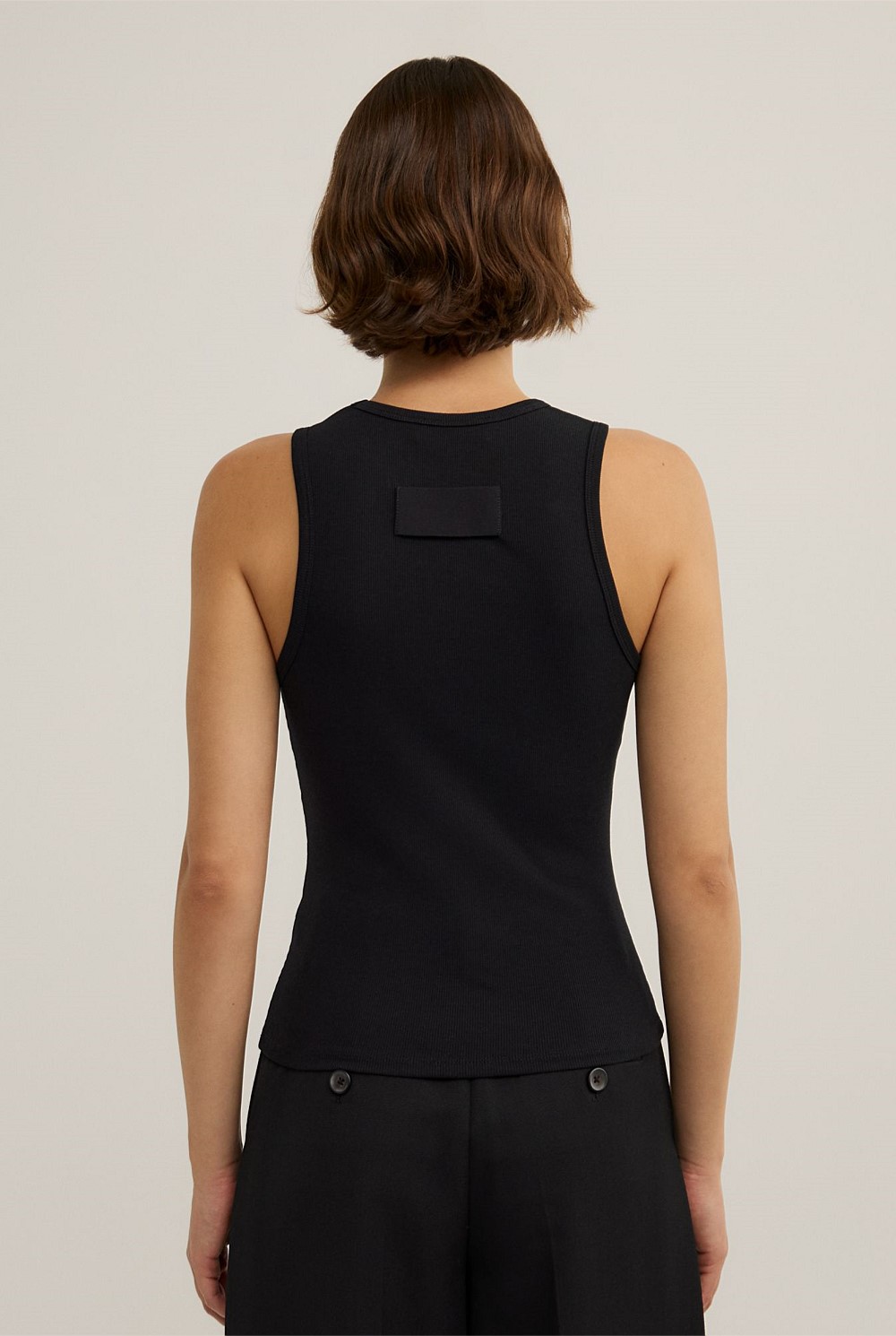 High Front Tank Top