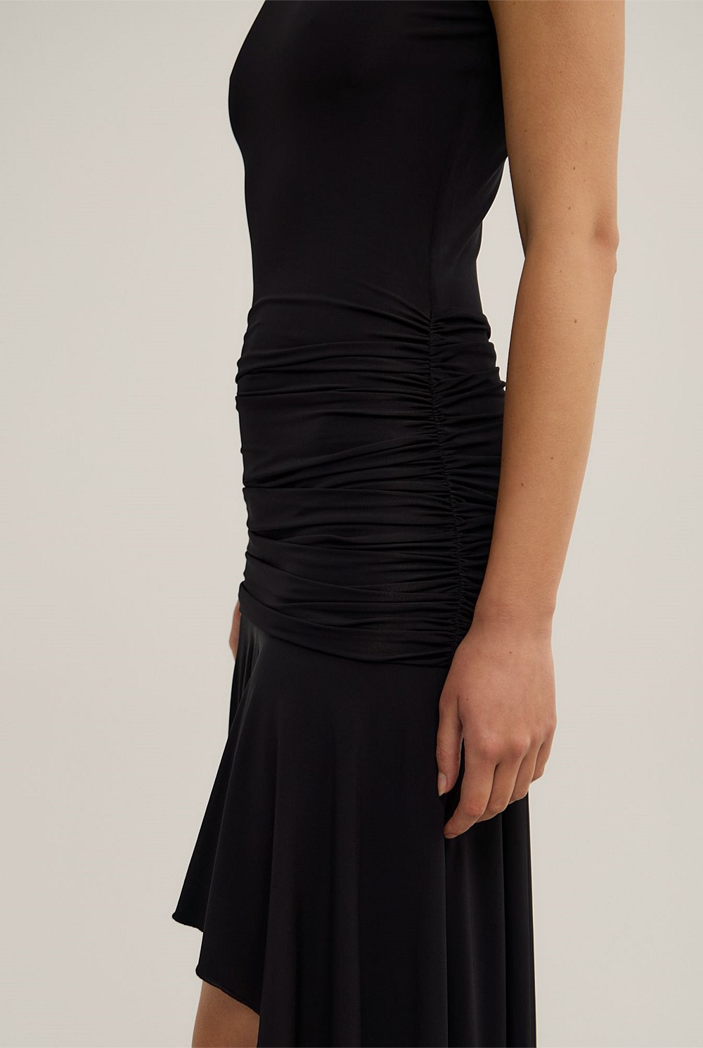 Asymmetric T-Shirt Dress