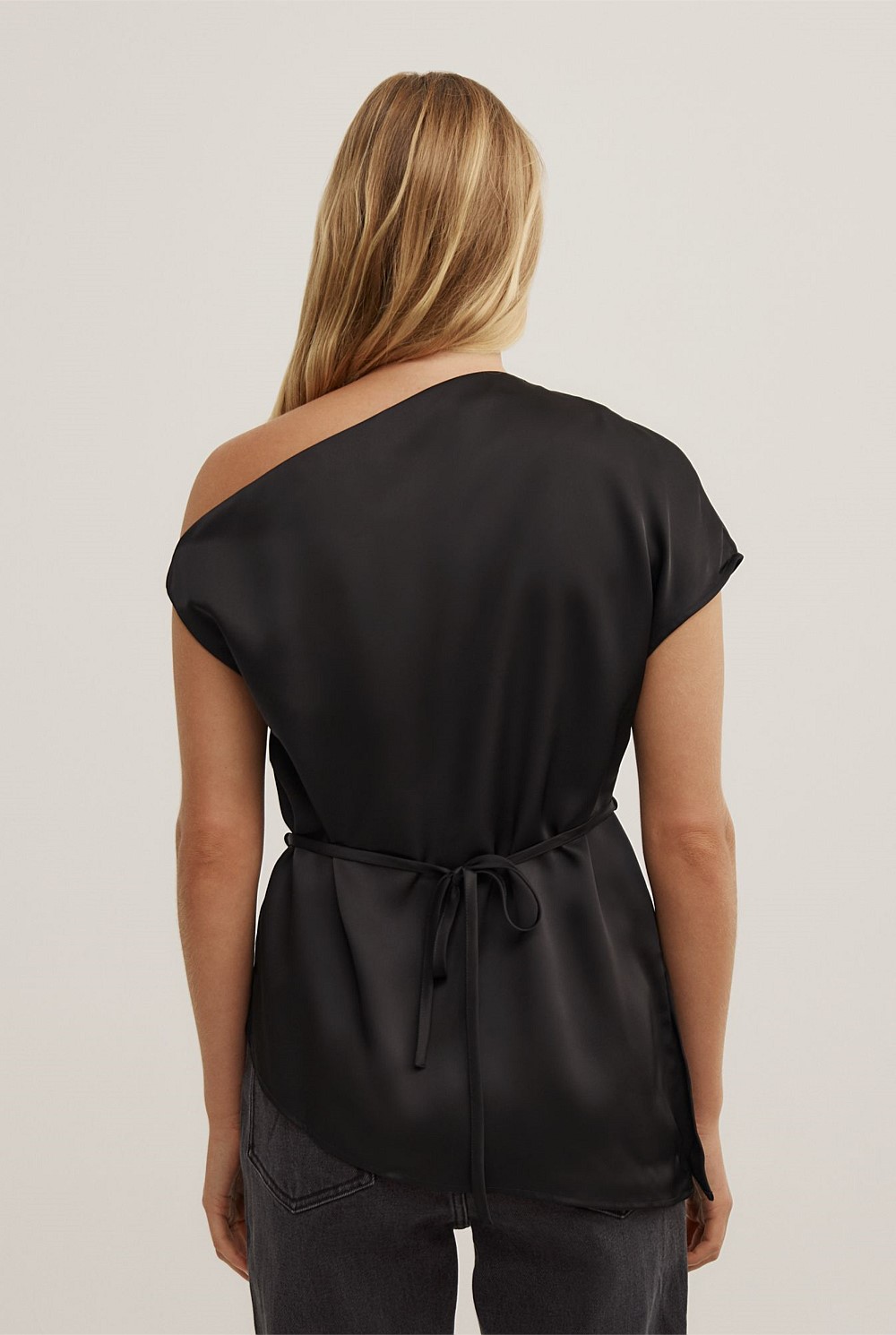 Tipped Shoulder Top