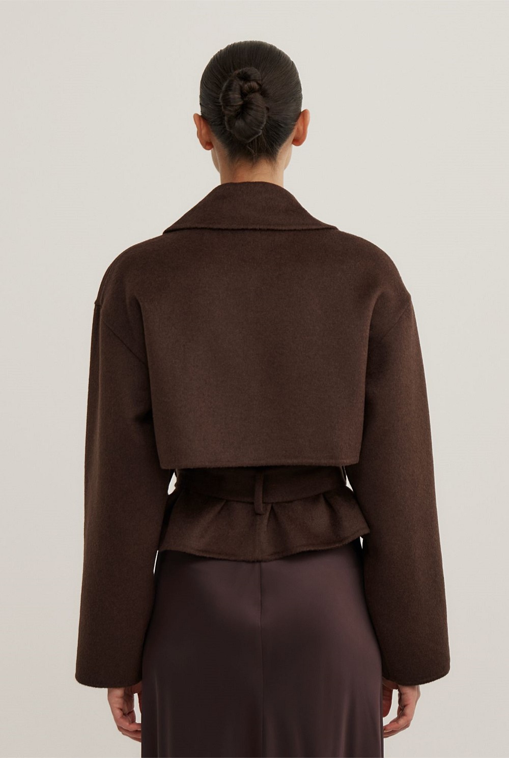 Cropped Trench Coat