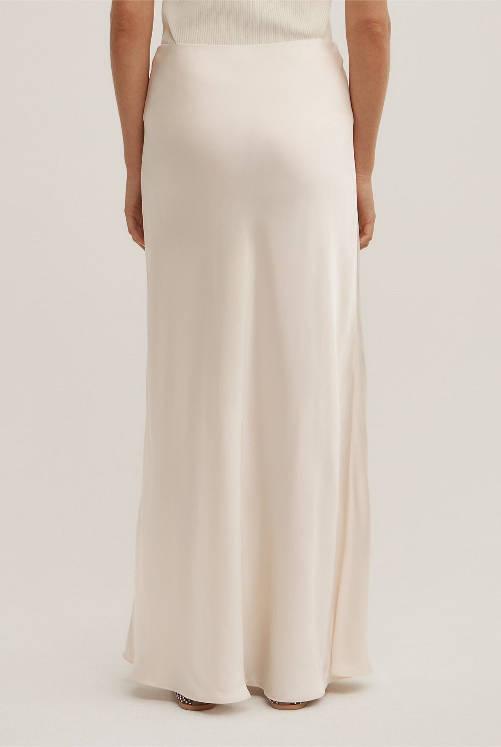 Bias Slip Skirt
