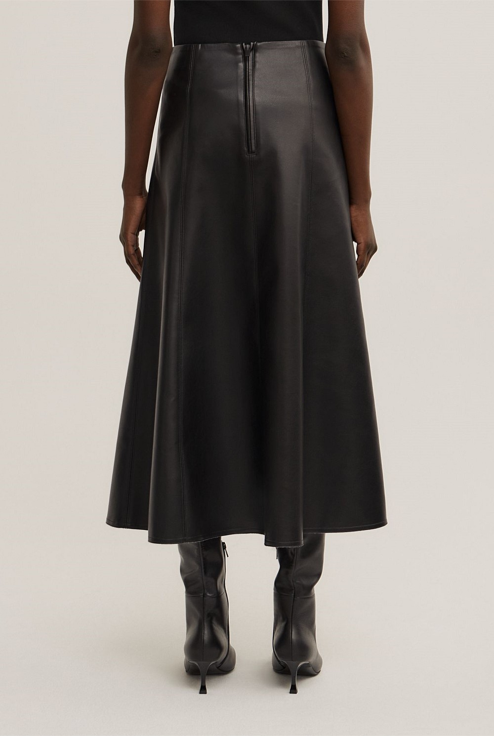 PU Panel Skirt