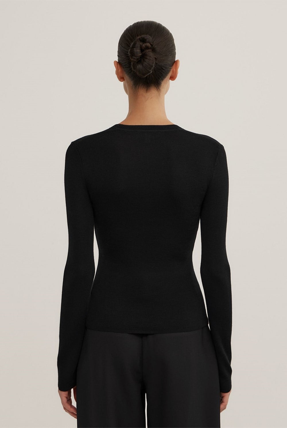 Merino Scoop Knit