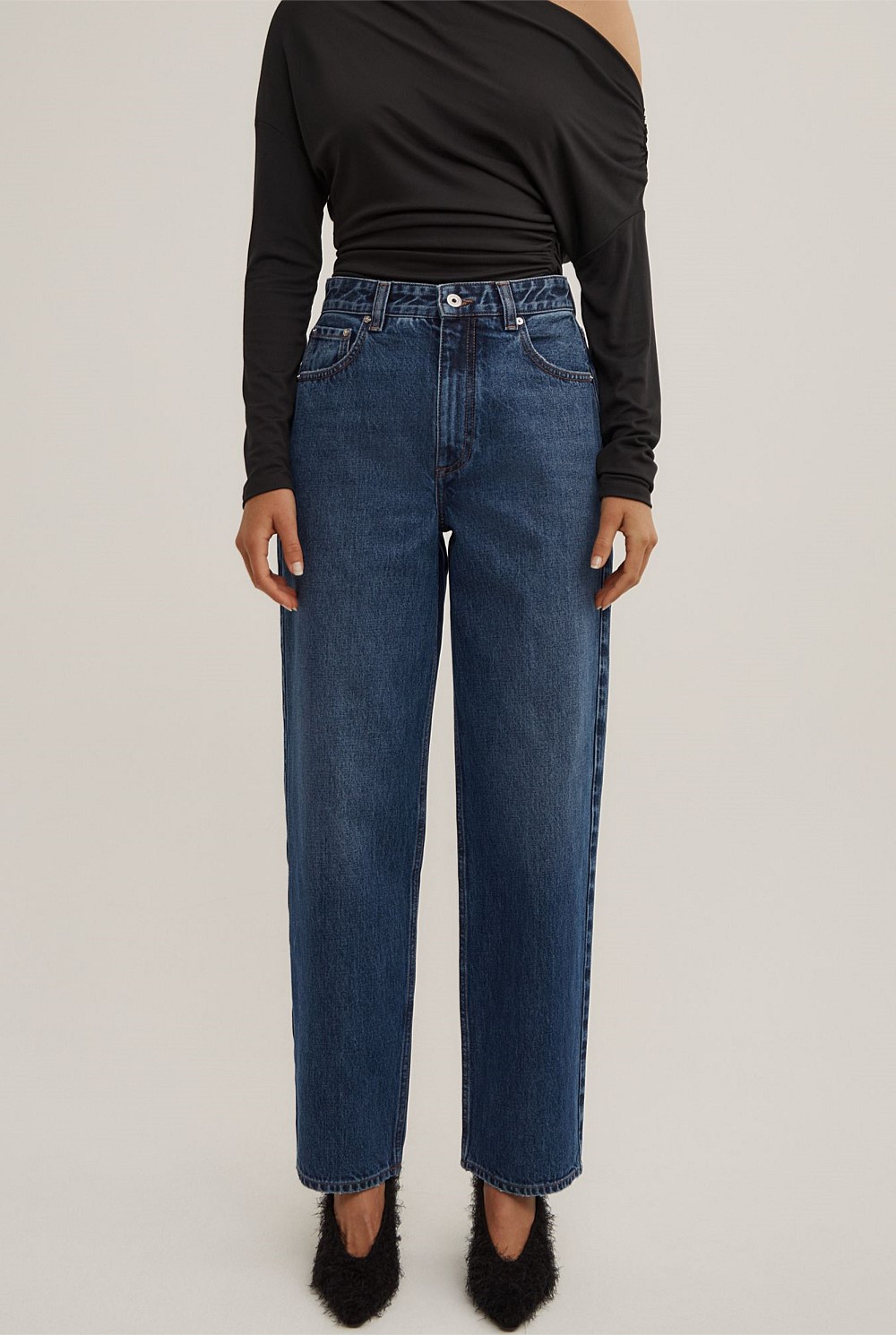 Stovepipe Jeans