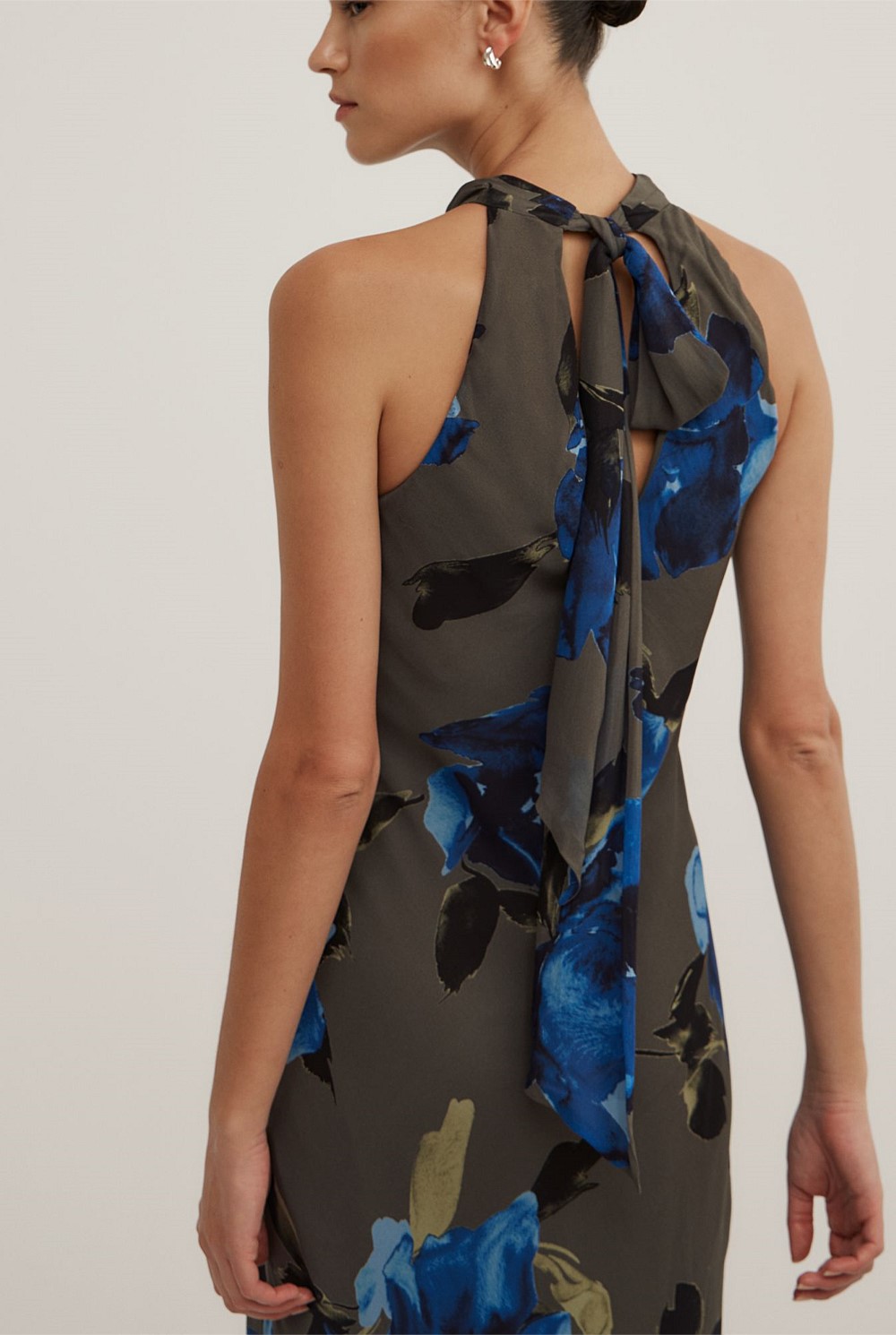 Floral Halter Dress