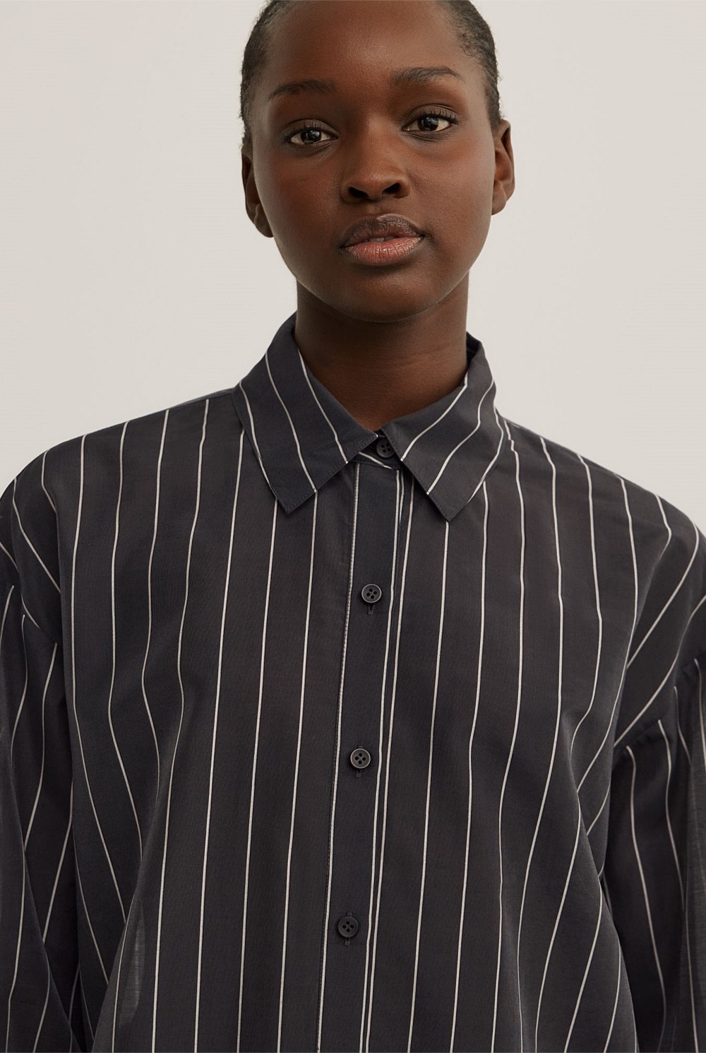 Scarf Tie Shirt