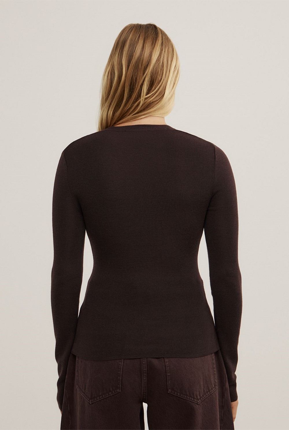 Merino Scoop Knit