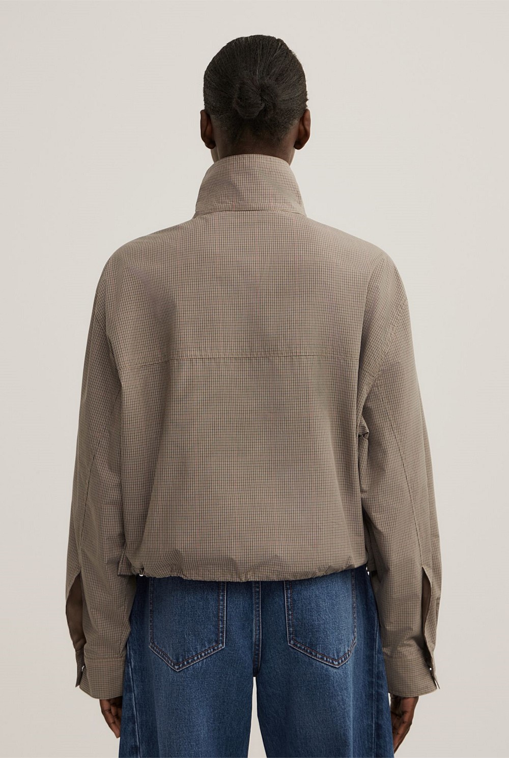Funnel Zip Through Jacket